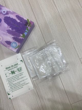 [레제르] 아로마 수액패치 발패치 10매입 - 라벤더향/유칼립투스향/대나무향 — 5점을 준 리뷰어가 2022년 3월 올린 사용 사진