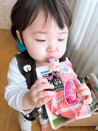 ORIHIRO 오리히로 곤약젤리 제로칼로리 130g 4종 4팩(맛별로 1팩씩) — 5점을 준 리뷰어가 2023년 2월 올린 사용 사진