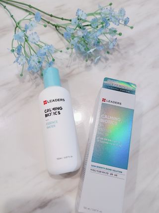 리더스코스메틱 리더스 카밍 바이오틱스 에센스 워터 — 5점을 준 리뷰어가 2021년 1월 올린 사용 사진