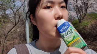 LIVE 매일바이오 알로에 드링킹 요거트 — 4점을 준 리뷰어가 2022년 4월 올린 사용 사진
