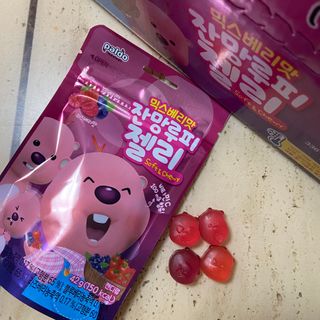 [팔도] 잔망루피젤리 믹스베리맛 42g 8개 — 5점을 준 리뷰어가 2022년 1월 올린 사용 사진