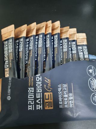 서울약사신협_프리미엄포스트바이오틱스골드_5g x 50포 — 5점을 준 리뷰어가 2021년 3월 올린 사용 사진