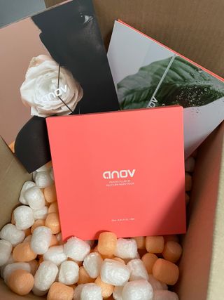 아노브코스메틱스 리커버 마스크팩 — 5점을 준 리뷰어가 2021년 11월 올린 사용 사진