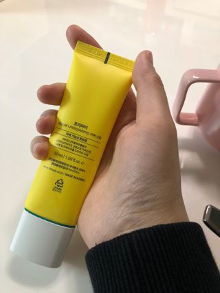 트리마이 비타트리 나이아신아마이드 미백 크림 — 5점을 준 리뷰어가 2021년 4월 올린 사용 사진