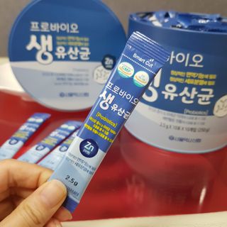 서울약사신협_프로바이오생유산균_2.5G x 100포 — 5점을 준 리뷰어가 2021년 1월 올린 사용 사진