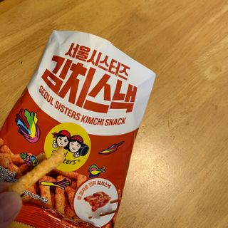 [서울시스터즈] 김치시즈닝 국내 최초 뿌려먹는 김치파우더 100g 1개+ 신제품 김치스낵 90g 2개 — 5점을 준 리뷰어가 2021년 8월 올린 사용 사진