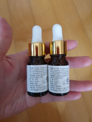 랑팡 EGF+FGF 10ppm 리포좀 앰플 원액 10ml — 4점을 준 리뷰어가 2021년 10월 올린 사용 사진