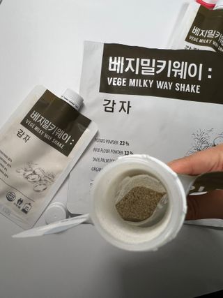 클린24시간 베지밀키웨이 감자 쉐이크 1세트 (5개) — 3.5점을 준 리뷰어가 2022년 8월 올린 사용 사진