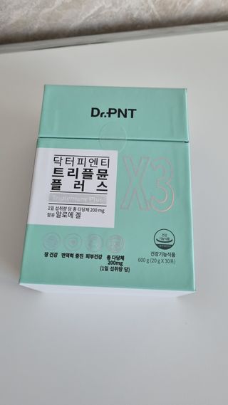 [Dr.PNT] 닥터피엔티 트리플뮨 플러스 [1개월분] — 4점을 준 리뷰어가 2022년 9월 올린 사용 사진