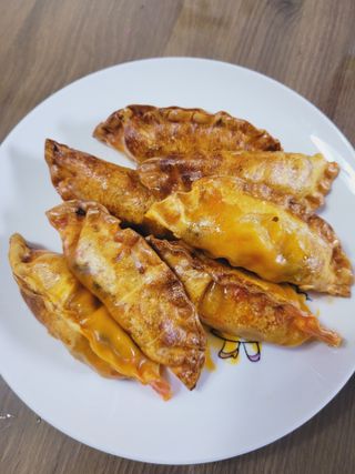 한만두 진한 해물맛 짬뽕만두 1kg — 3점을 준 리뷰어가 2021년 4월 올린 사용 사진