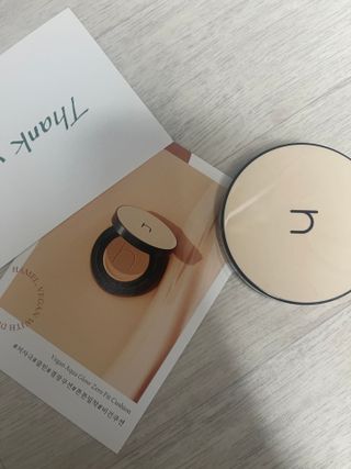 하멜 비건 아쿠아 글로우 제로핏 쿠션 — 5점을 준 리뷰어가 2022년 9월 올린 사용 사진