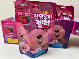 [팔도] 잔망루피젤리 믹스베리맛 42g 8개 — 5점을 준 리뷰어가 2022년 1월 올린 사용 사진