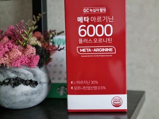 메타아르기닌 GC녹십자웰빙 메타 아르기닌 6000 플러스 오르니틴 — 5점을 준 리뷰어가 2022년 11월 올린 사용 사진