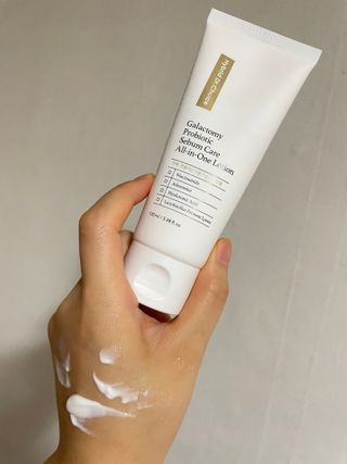하이브리온 [구매평]닥터초이스 갈락토미 프로바이오틱 세범케어 올인원 로션 1개, 100ml — 5점을 준 리뷰어가 2025년 8월 올린 사용 사진
