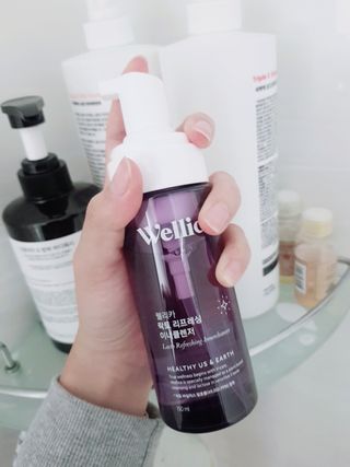 웰리카_V CARE 웰리카 락토 리프레싱 이너클렌저 — 5점을 준 리뷰어가 2021년 1월 올린 사용 사진