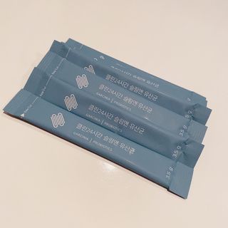 클린24시간 슬림앤유산균 1박스 (3.5g X 15포) — 3.5점을 준 리뷰어가 2022년 7월 올린 사용 사진