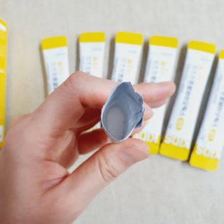 잇츠핏 프로바이오틱스 키즈 유산균 — 4점을 준 리뷰어가 2021년 3월 올린 사용 사진