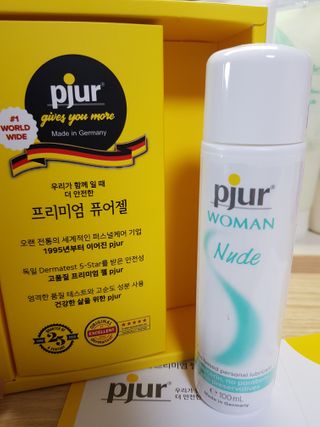 프리미엄 마사지젤 pjur 퓨어젤 — 5점을 준 리뷰어가 2021년 1월 올린 사용 사진