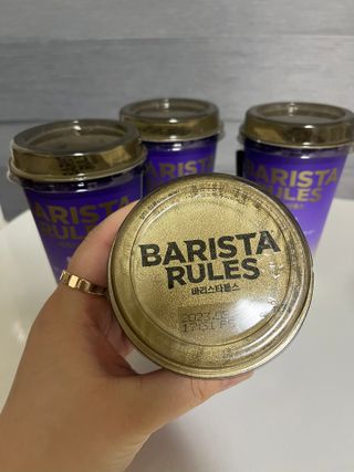 바리스타룰스 돌체 라떼 — 5점을 준 리뷰어가 2023년 4월 올린 사용 사진