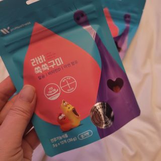 푸름웰니스 라바 쑥쑥구미 36g — 5점을 준 리뷰어가 2022년 3월 올린 사용 사진