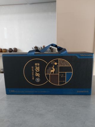 광동생활건강 [광동] 바르게 만든 녹용, 광동정녹청 30포. — 5점을 준 리뷰어가 2022년 1월 올린 사용 사진