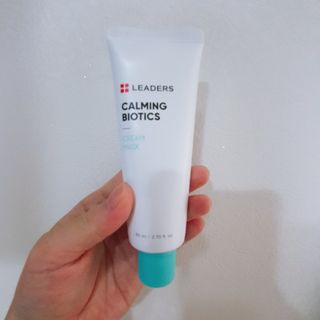 리더스코스메틱 리더스 카밍 바이오틱스 크림 마스크 — 5점을 준 리뷰어가 2021년 2월 올린 사용 사진
