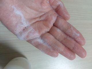 토박스코리아 몽쥬르 유아 샴푸앤워시 300ml — 5점을 준 리뷰어가 2021년 4월 올린 사용 사진