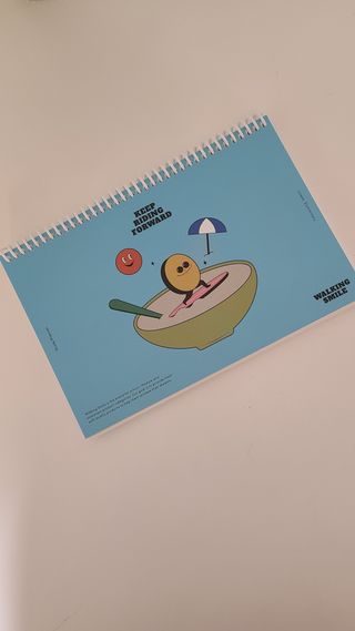 리훈 차일드라이크 워킹스마일 초등학생 스터디 플래너 — 5점을 준 리뷰어가 2021년 10월 올린 사용 사진
