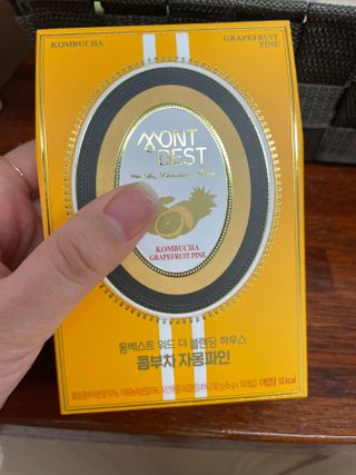 [몽베스트] 위드 더 블랜딩 하우스 콤부차 _ 버라이어티팩II — 5점을 준 리뷰어가 2024년 3월 올린 사용 사진