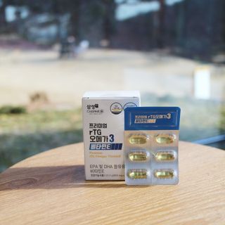 체인미 프리미엄 rTG 오메가3 비타민E 850mg x 30캡슐 — 5점을 준 리뷰어가 2021년 12월 올린 사용 사진