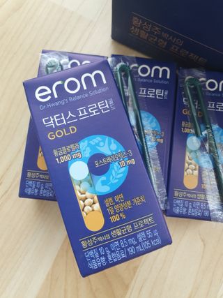 이롬 erom 닥터스 프로틴 골드 — 5점을 준 리뷰어가 2021년 5월 올린 사용 사진