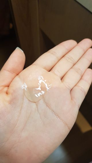 화이트리 비움 약산성 클렌징젤 ,마일드 필링젤 세트 — 4점을 준 리뷰어가 2021년 1월 올린 사용 사진
