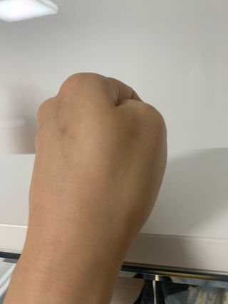 mom e 맘이 내추럴 베이비 케어 크림+바디오일 — 5점을 준 리뷰어가 2021년 1월 올린 사용 사진