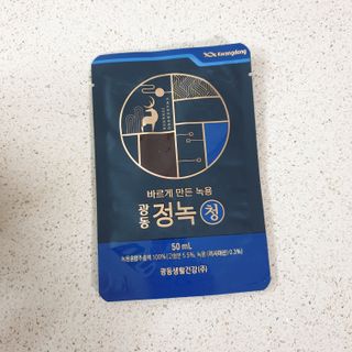 [광동생활건강] 광동정녹청 30포 — 5점을 준 리뷰어가 2021년 11월 올린 사용 사진