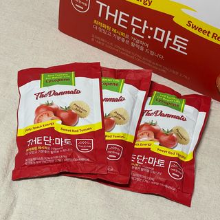 제이제이바이오 더단마토 프리미엄주스 100ml 30팩입 - 무설탕 스테비아 토마토즙 — 5점을 준 리뷰어가 2021년 12월 올린 사용 사진