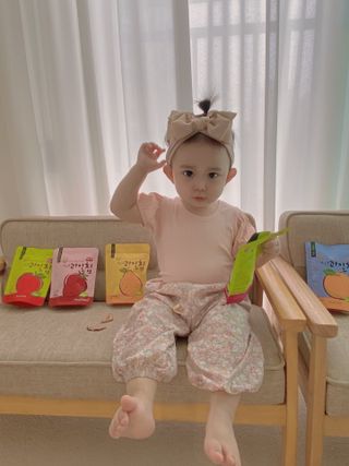 아비삭과일칩 5종 /딸기,사과,배,귤,무화과 5종 — 5점을 준 리뷰어가 2021년 6월 올린 사용 사진