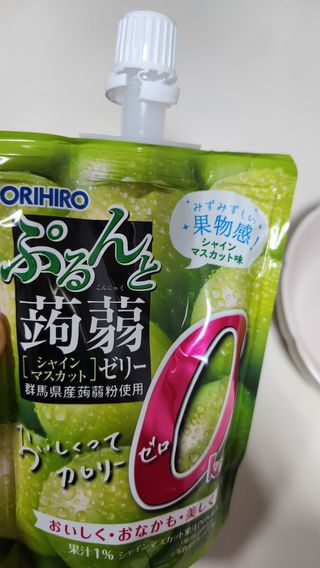 ORIHIRO 오리히로 곤약젤리 제로칼로리 130g 4종 4팩(맛별로 1팩씩) — 5점을 준 리뷰어가 2023년 1월 올린 사용 사진
