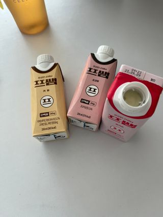 파워풀엑스 [프쌤] 더 맛있고 강력해진 고단백 음료 3종 (초코맛,딸기맛,커피맛) — 5점을 준 리뷰어가 2023년 1월 올린 사용 사진