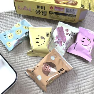 롯데제과 쁘띠몽쉘 마롱몽블랑 — 5점을 준 리뷰어가 2021년 10월 올린 사용 사진