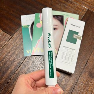 바이브랩 [탈모증상완화] 헤어라인 눈썹 두피앰플 — 5점을 준 리뷰어가 2022년 1월 올린 사용 사진