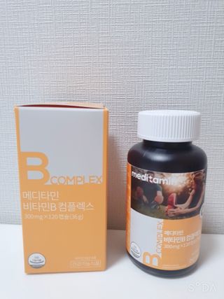 메디타민 비타민B 컴플렉스 — 5점을 준 리뷰어가 2021년 3월 올린 사용 사진