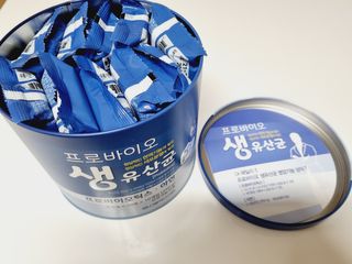서울약사신협_프로바이오생유산균_2.5G x 100포 — 5점을 준 리뷰어가 2021년 3월 올린 사용 사진