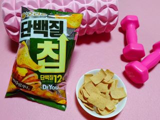 맛있게 채우는 단백질 12g, 닥터유 단백질칩 — 5점을 준 리뷰어가 2023년 12월 올린 사용 사진