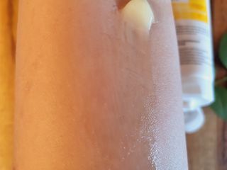 랑벨 비타 에너지 잡티 크림 75ml (피부 속 기미완화크림) — 5점을 준 리뷰어가 2022년 5월 올린 사용 사진