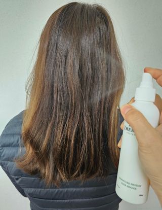 나노힐 프로테인 헤어 힐러 200ml — 5점을 준 리뷰어가 2023년 3월 올린 사용 사진