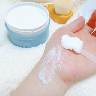 리더스코스메틱 리더스 카밍 클리어 밀크 필 클렌즈 밤 — 5점을 준 리뷰어가 2021년 1월 올린 사용 사진
