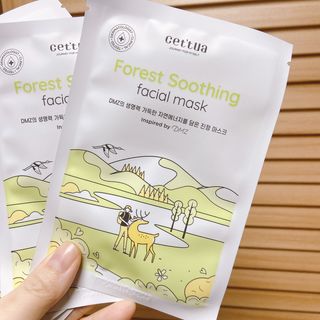 세뚜아(Cettua) 나우[세뚜아] 포레스트 수딩 마스크 Cettual Forest  Soothing Mask 4매 — 5점을 준 리뷰어가 2024년 3월 올린 사용 사진