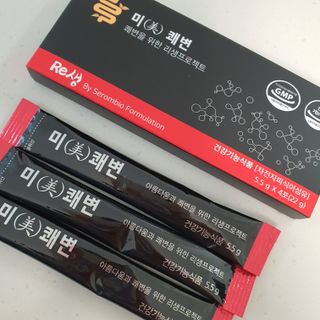 새롬바이오 리생 [미쾌변] 차전자피 식이섬유 건강기능식품 3팩 — 4점을 준 리뷰어가 2021년 6월 올린 사용 사진