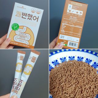 메이준뉴트리 쾌변했어 차전자피 식이섬유[30포/1박스] — 5점을 준 리뷰어가 2021년 4월 올린 사용 사진