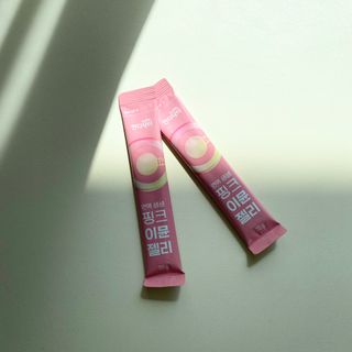[인디닥터] 면역 생생 핑크 이뮨 젤리 — 5점을 준 리뷰어가 2022년 5월 올린 사용 사진